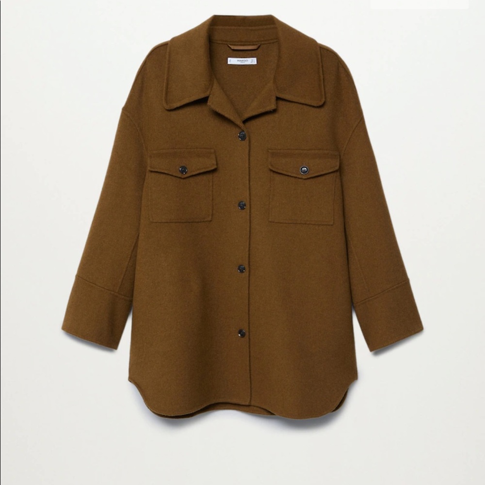 Mango Brown Utility Jacket - image 7